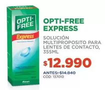 Opti-Free - Solución Multiproposito Para Lentes De Contacto