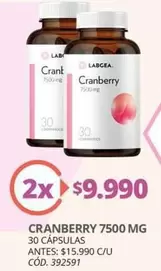 Cranberry 7500 Mg