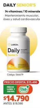 Daily - 14 vitaminas /10 minerale