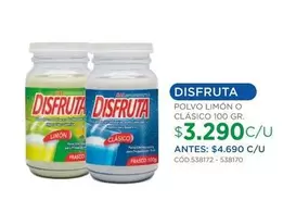 Disfruta - Polvo Limon O Clasico