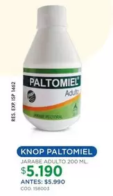 Paltomiel - Knop Adulto
