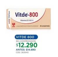 Vitamina D3 800 Ui