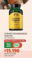 Club - Citrato De Magnesio