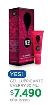 Yes - Gel Lubricante Cherry