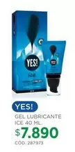 Yes - Gel Lubricante Ice