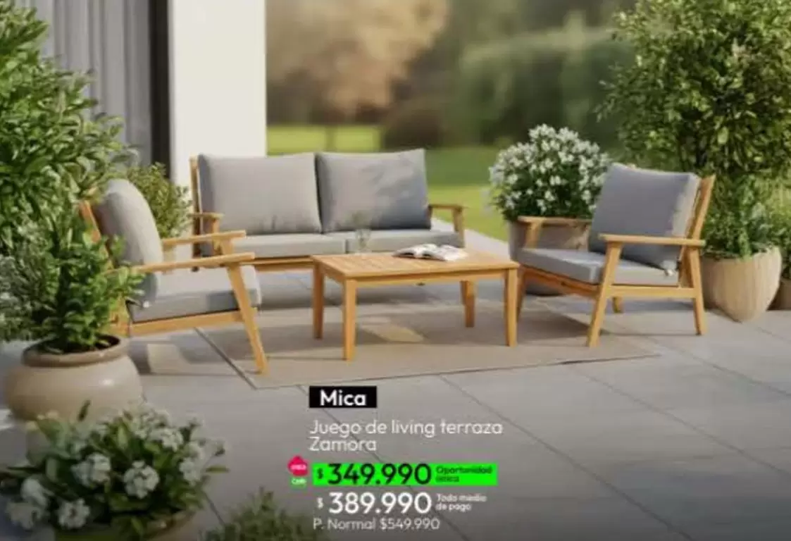 Juego De Living Terrazo