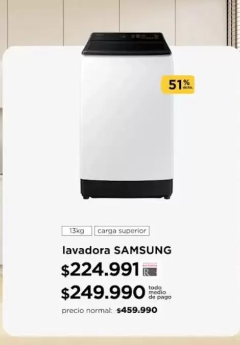 Samsung - Lavadora