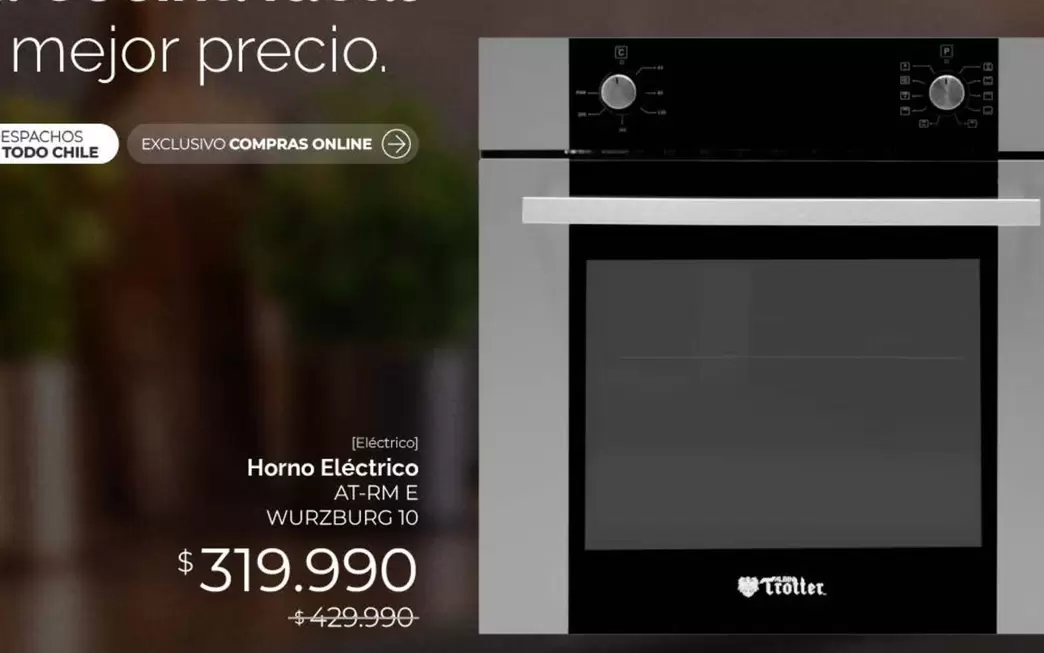 Trotter - Horno Electrico