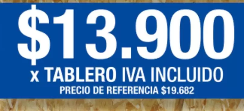 Tablero IVA Incluido