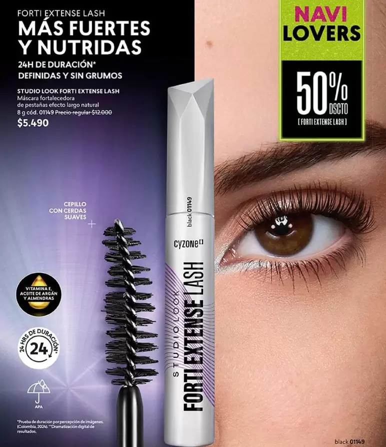 Cyzone - Fort Settres Lash Mas Fuertes Y Nutridas