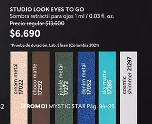 Metal - Studio Look Eyes To Go