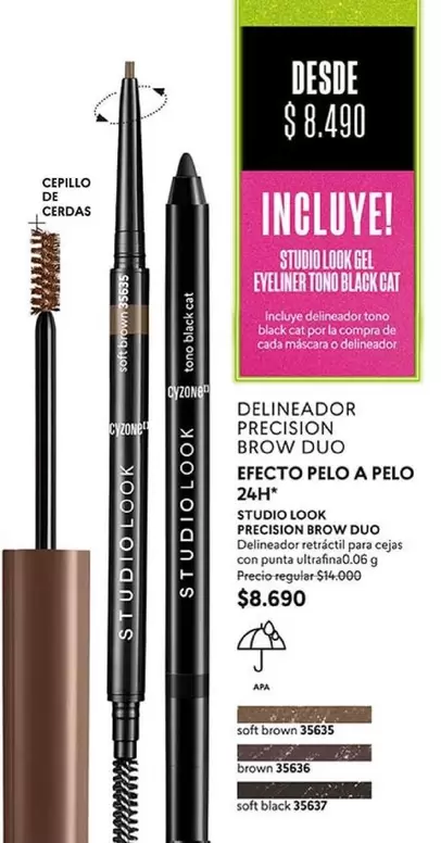 Soft - Precision Brow Duo Efecto Pielo A Pelo