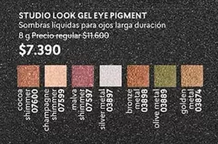 Malva - Studio Look Gel Eye Pigment