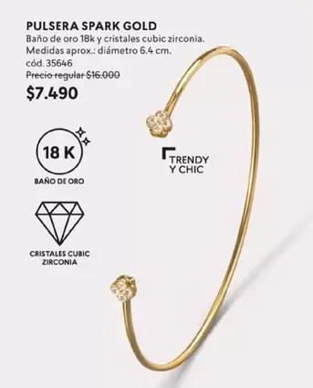 Gold - Pulsera Spark