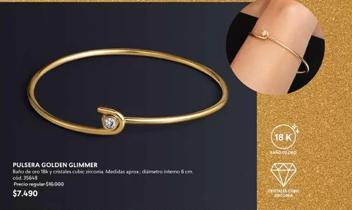 Golden - Pulsera  Guinmer