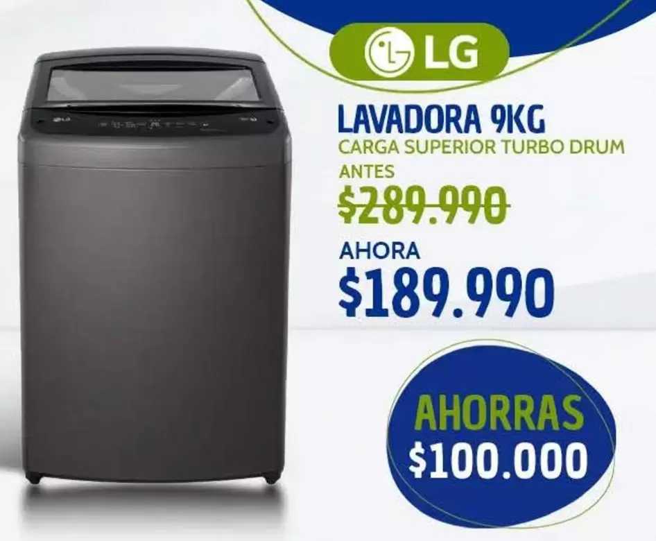 LG - Lavadora 9KG