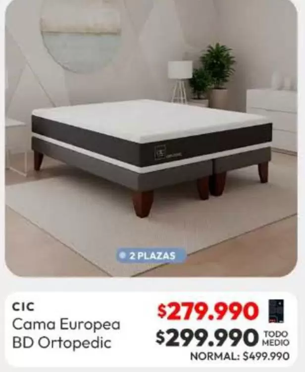 Cic - CIC CAMA BD ORDEDICAL