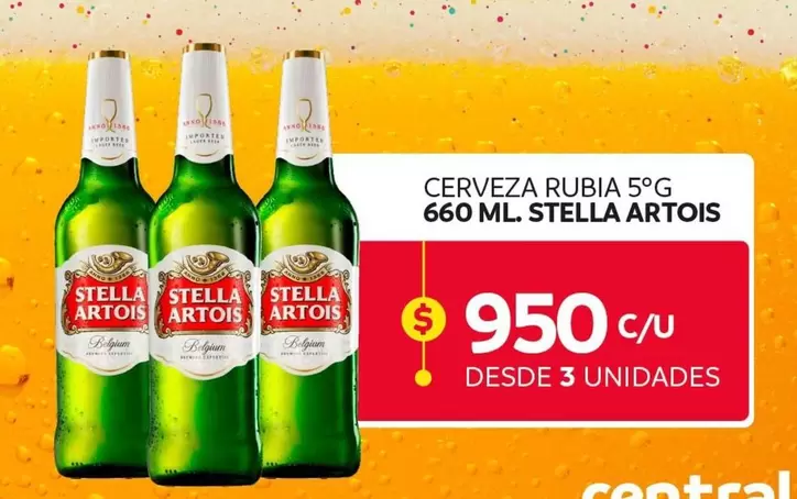 Stella Artois - Cerveza Rubia 5.6g