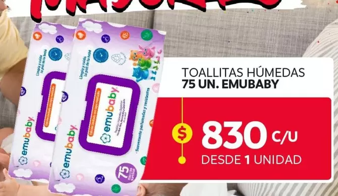 Emubaby - Toallitas Humedas