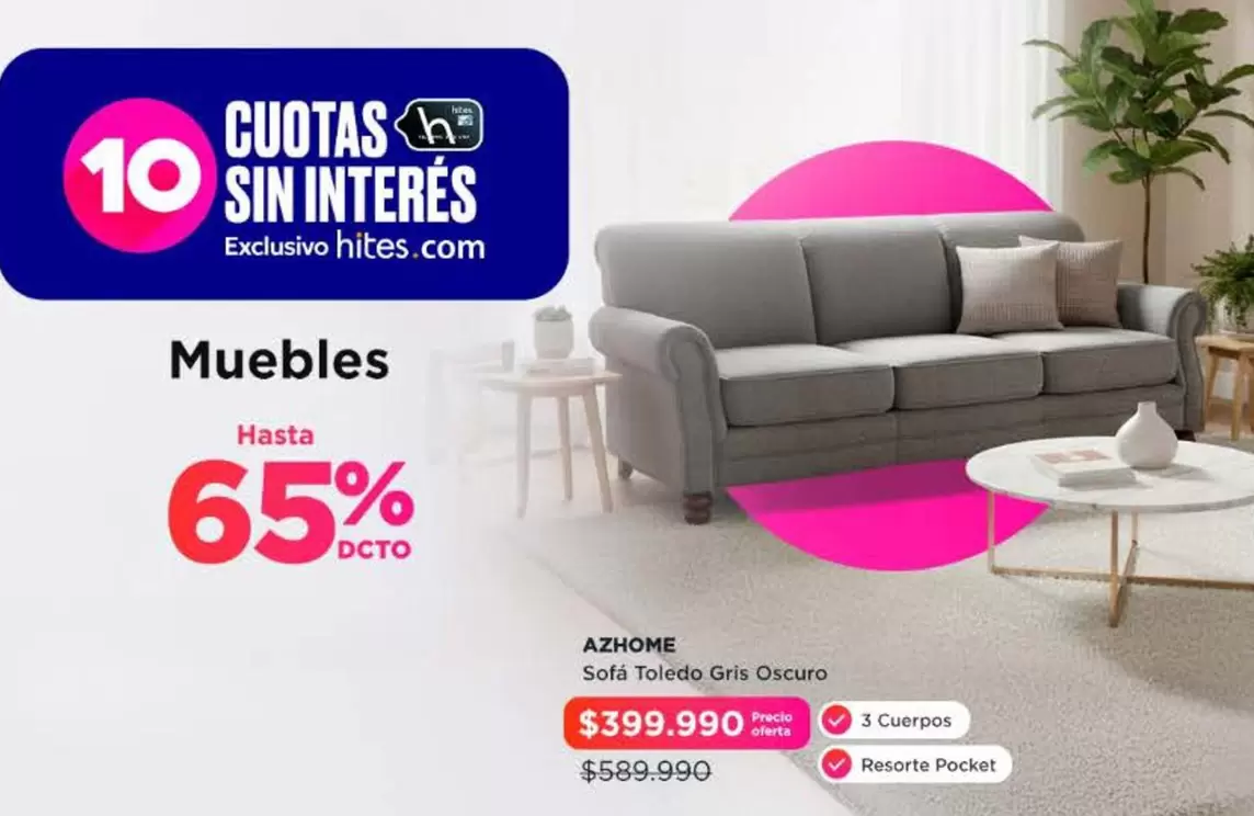 Sofa Tricolo Gin Discuro