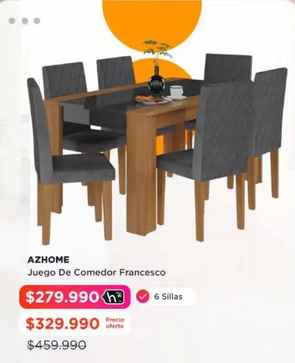 Juego De Comedor Francesco