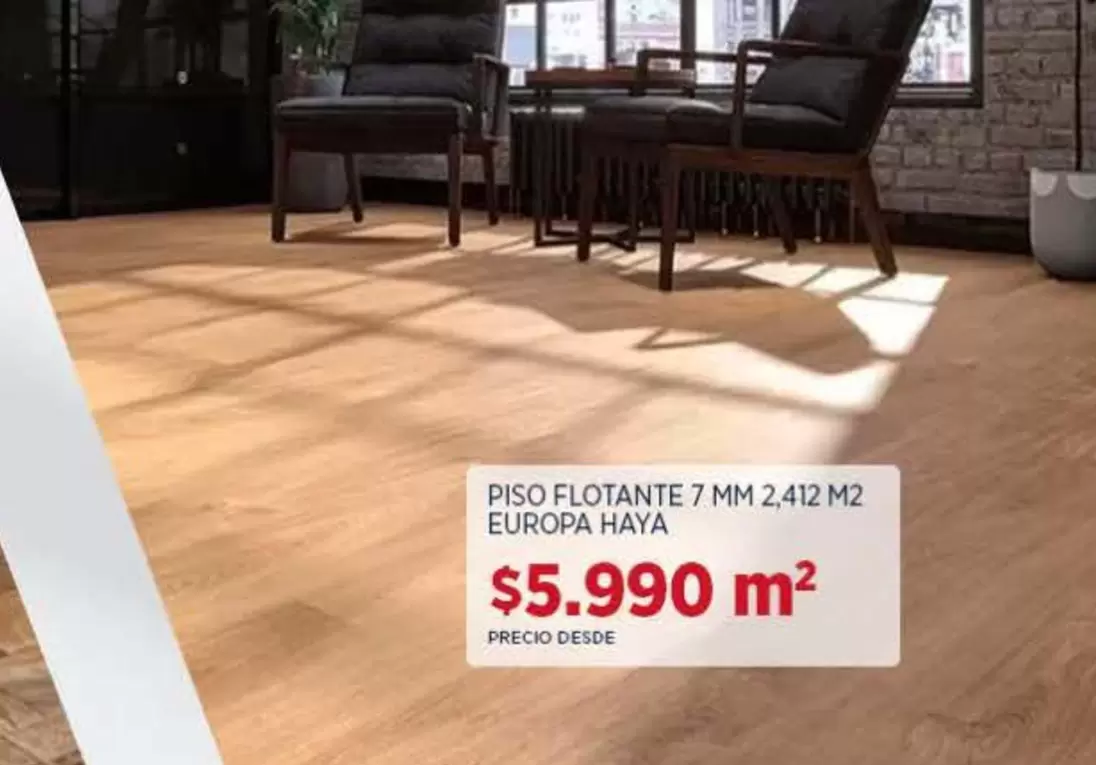 Piso Flotante 7 Mm 2.41z M2 Europa Haya