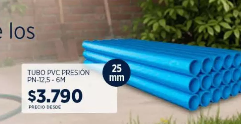 Tubo Pvc Presion Pn-125-6m