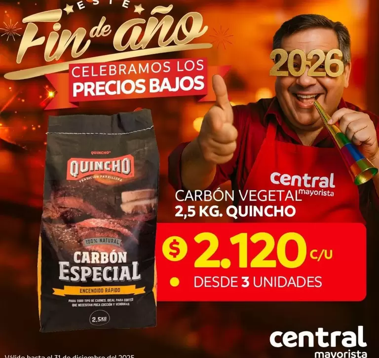 Quincho - Carbón Vegetal