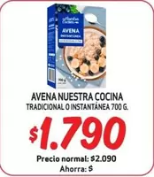 Avena Nuestra Cocina