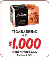 Té Supremo - Te Canela