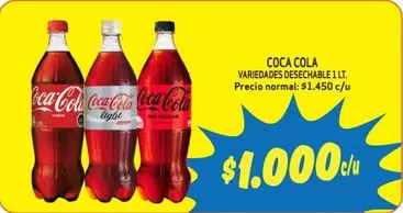 Coca Cola - Variedads Desechable