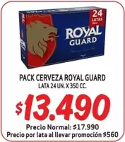 Royal - Pack Cerveza Guard
