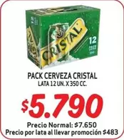 Cristal - Pack Cerveza
