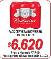 Budweiser - Pack Cerveza