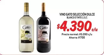 Gato - Vino Dulce Blanco Tinto