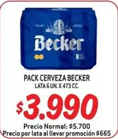 Becker - Pack Cerveza