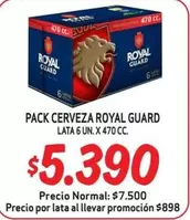 Royal - Pack Cerveza Guard