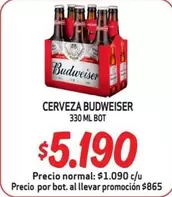 Budweiser - Cerveza