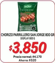 San Jorge - Chorizo Parrillero