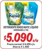 Rinso - Detergente Líquido