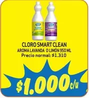 Clean - Cloro Smart Aroma Lavanda
