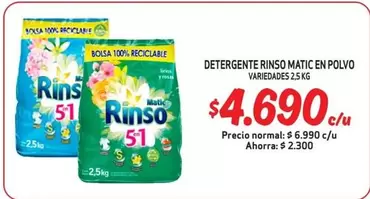 Rinso - Detergente En Polvo