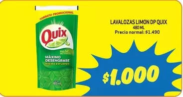 Quix - Lavalozas limon dp