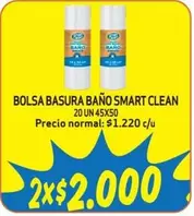 Clean - Bolsa Basura Bano Smart