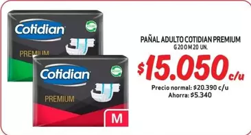Cotidian - Panal Adulto Premium