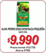 Dog Chow - Alim. Perro Dogchow Raza Pequeña