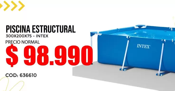 Intex - Piscina Estructural