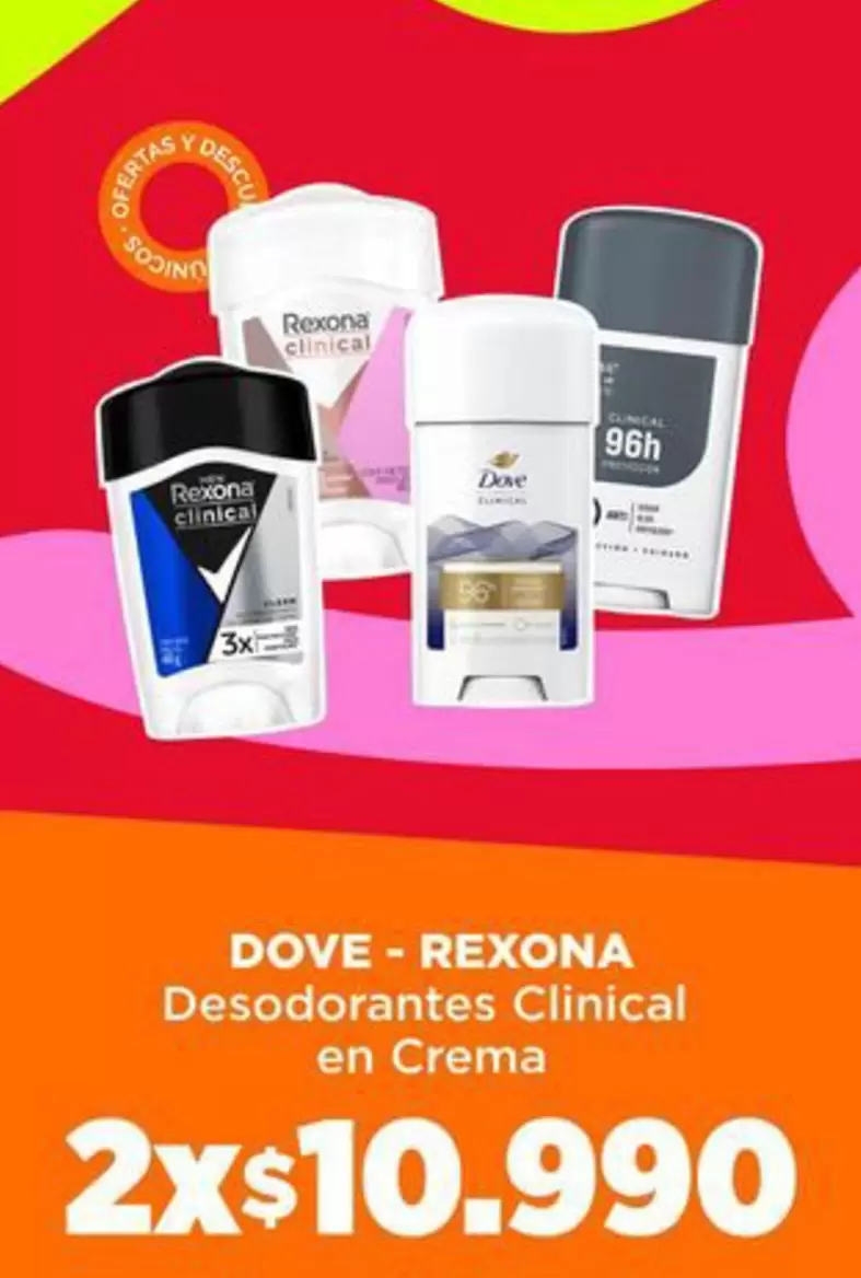 Dove - Desodorantes Clinical En Crema