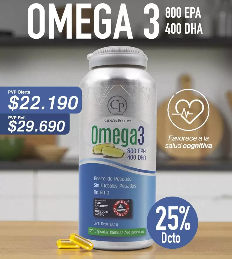HP - Omega 3 800 Dha