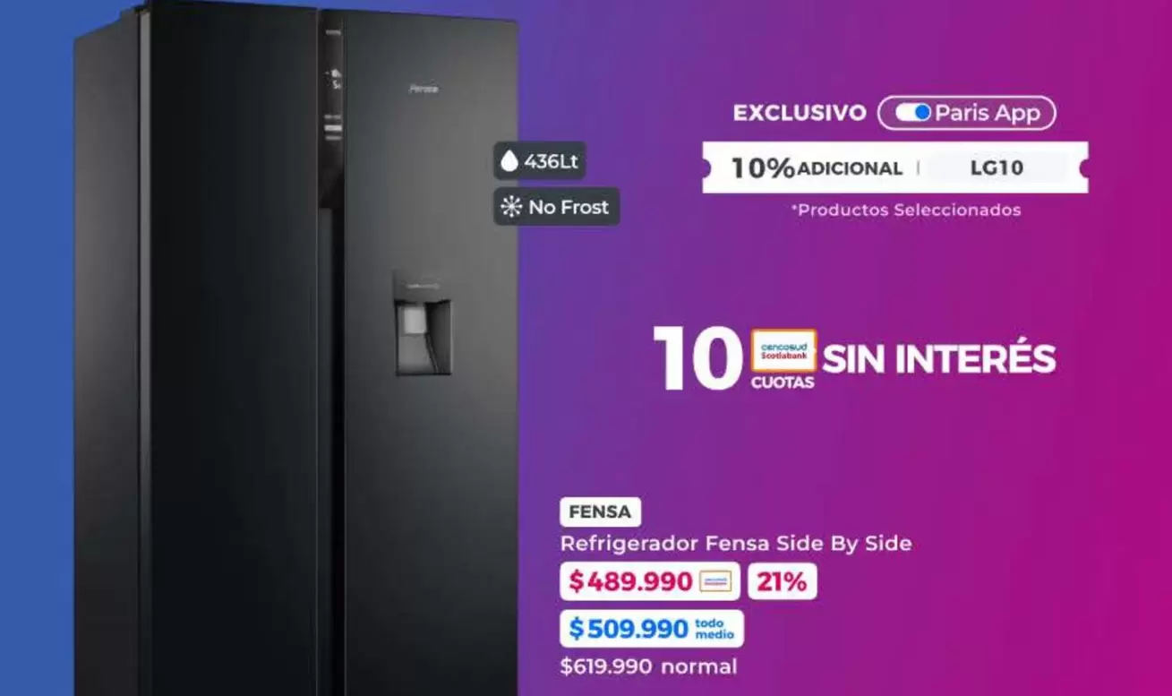 Fensa - Refrigerador